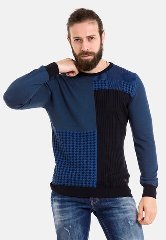 CIPO & BAXX Sweater in Blue