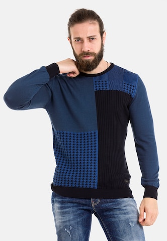 CIPO & BAXX Pullover in Blau