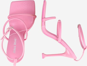Sandalo con cinturino di Public Desire in rosa