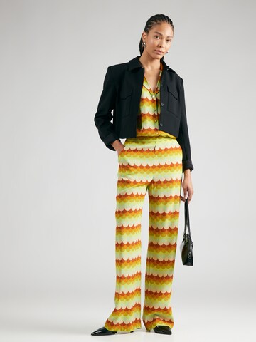 King Louie Loose fit Trousers 'Ethel' in Yellow