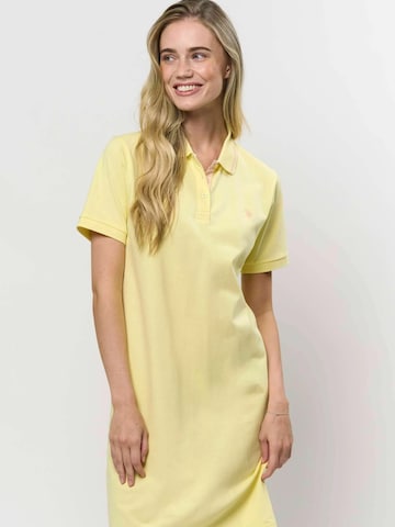 U.S. POLO ASSN. Šaty ' UWIka ' – žlutá: přední strana