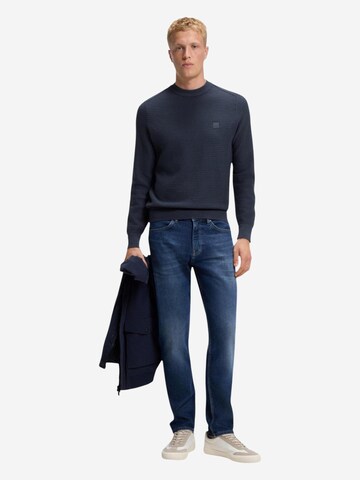 BOSS Trui 'Anion_S 10265864 01 50527584' in Blauw