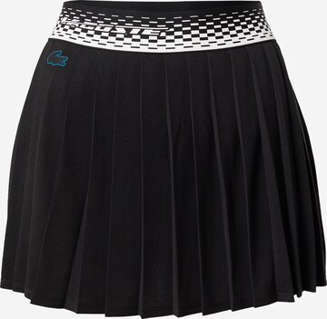 Lacoste Sport Sportovní sukně – černá: přední strana
