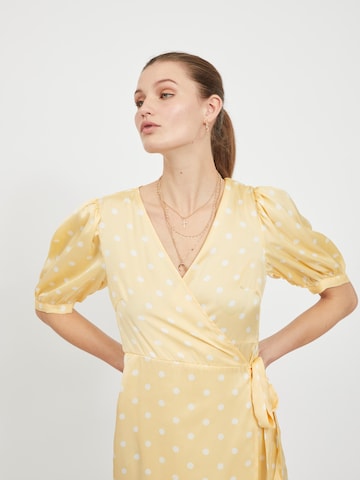 Robe 'DOLETTA' VILA en jaune