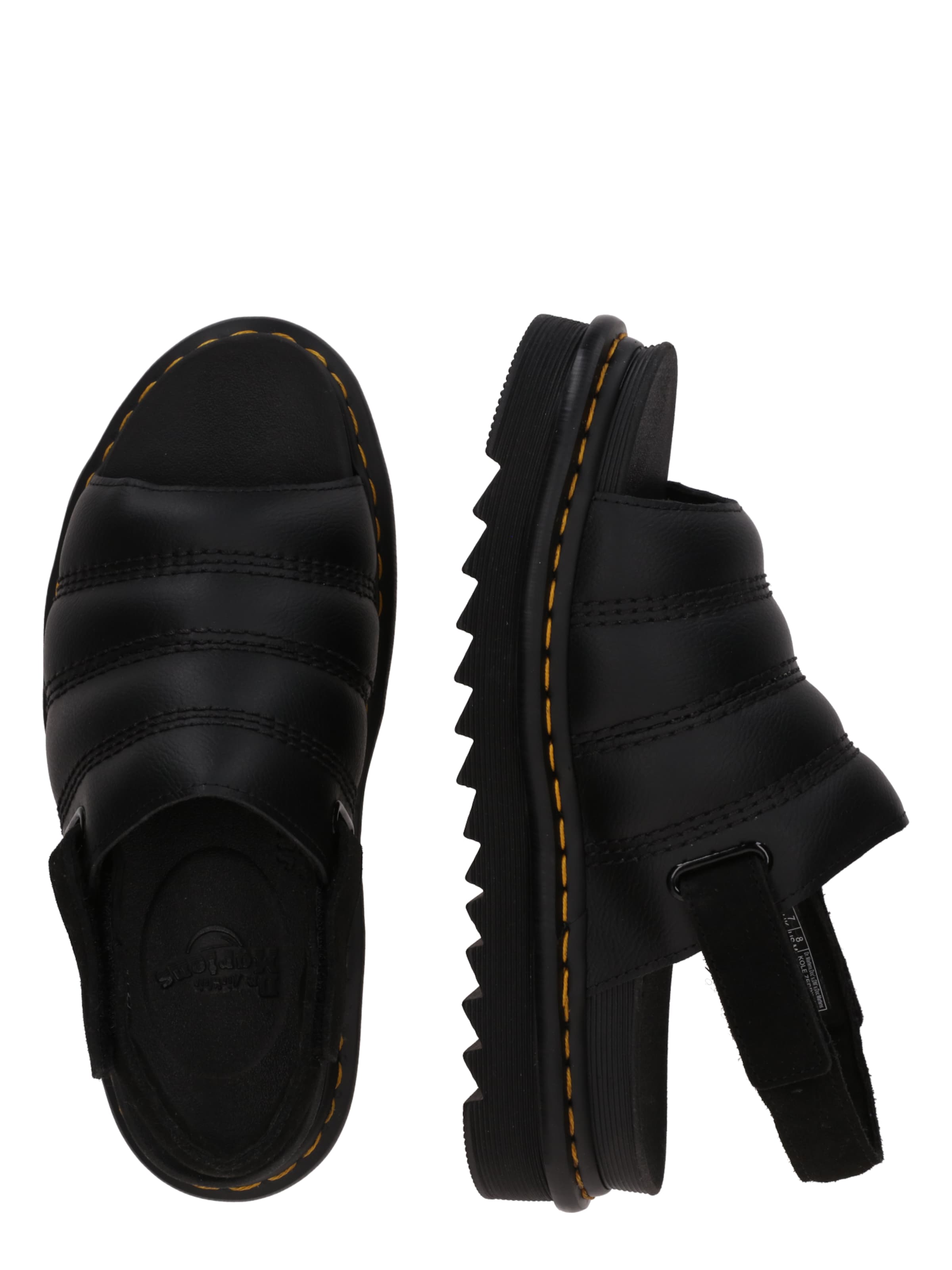 Sandales 'Zebrilus TD' Dr. Martens en noir