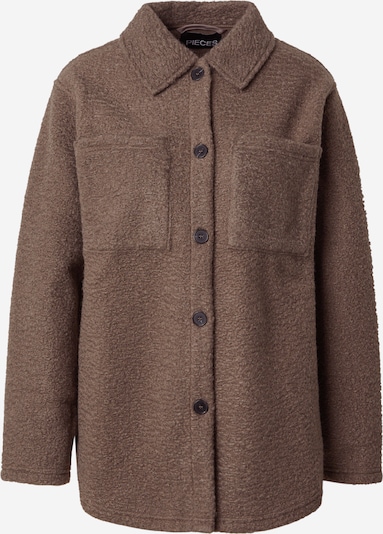 PIECES Prijelazna jakna 'PCOline' u zeleno smeđa, Pregled proizvoda