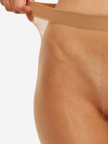 Nur Die Fine tights ' Transparent 15 DEN ' in Bronze