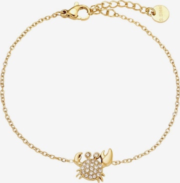 Braccialetto 'CRABBY' di Cala Rose in oro: frontale