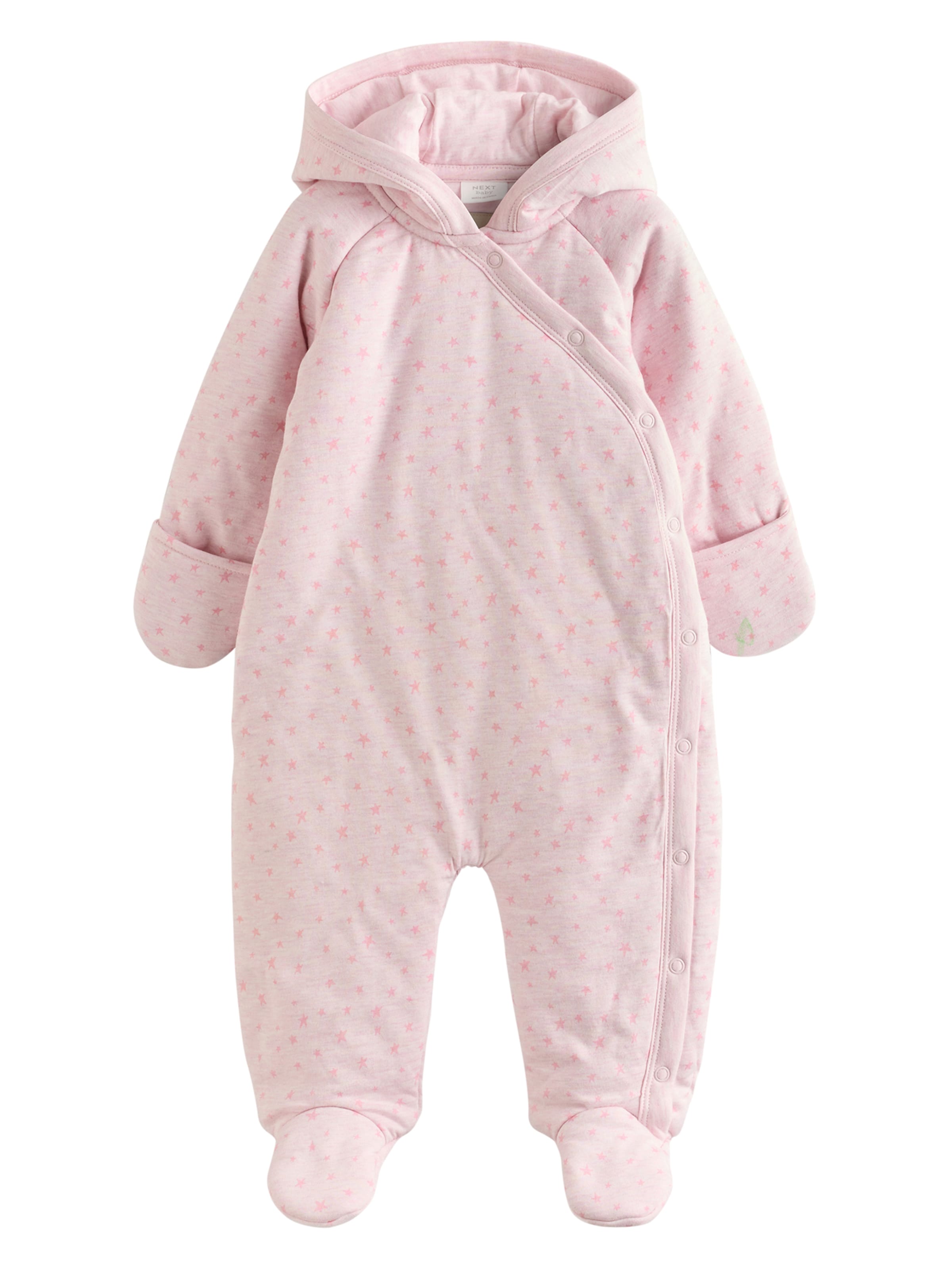 Next Комбинезон в розово: отпред