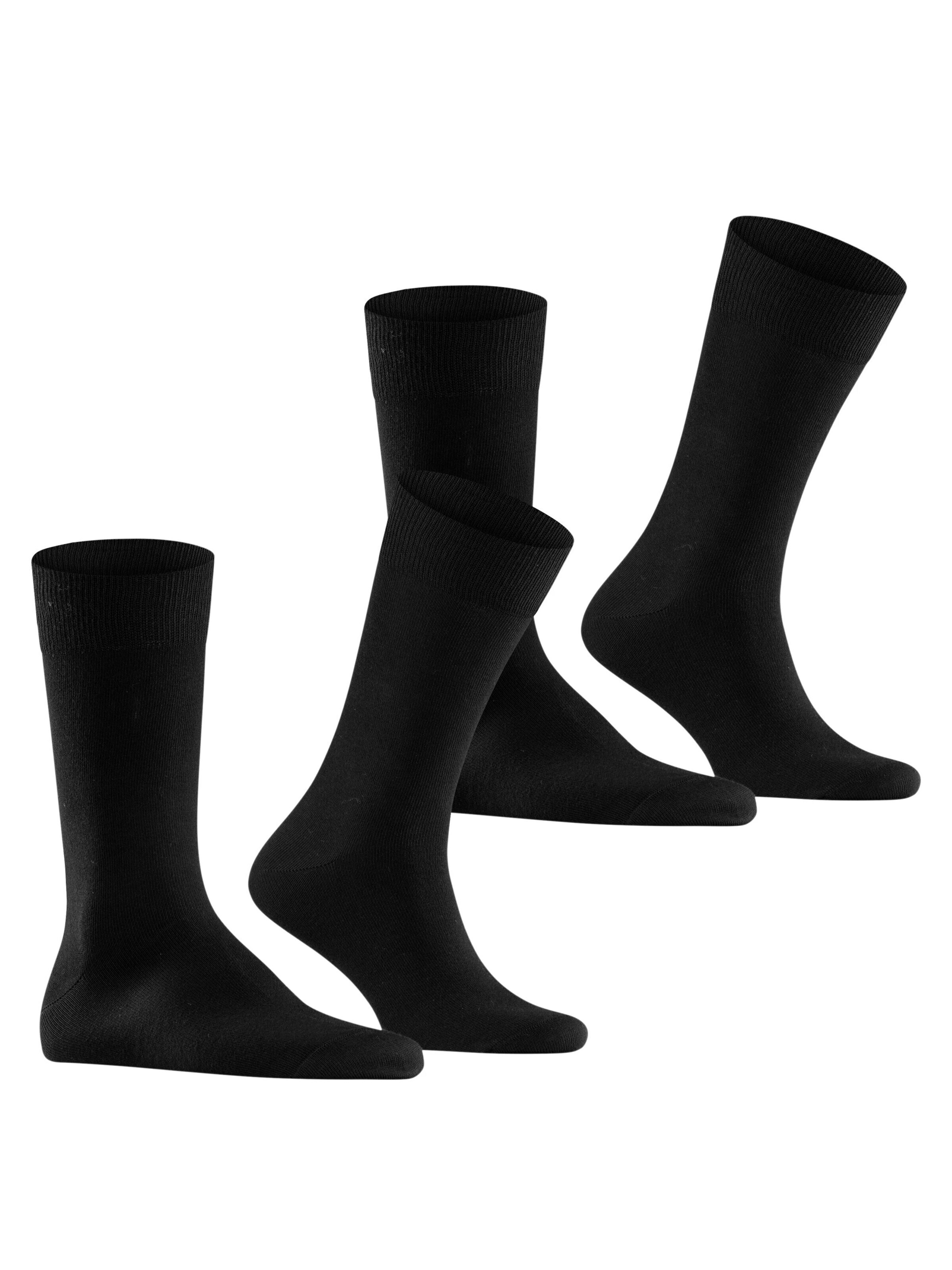 BURLINGTON Socks 'Everyday 2-Pack' in Black