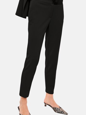 IMPERIAL Slim fit Pants 'IMPERIAL PANTALONE DRITTO' in Black