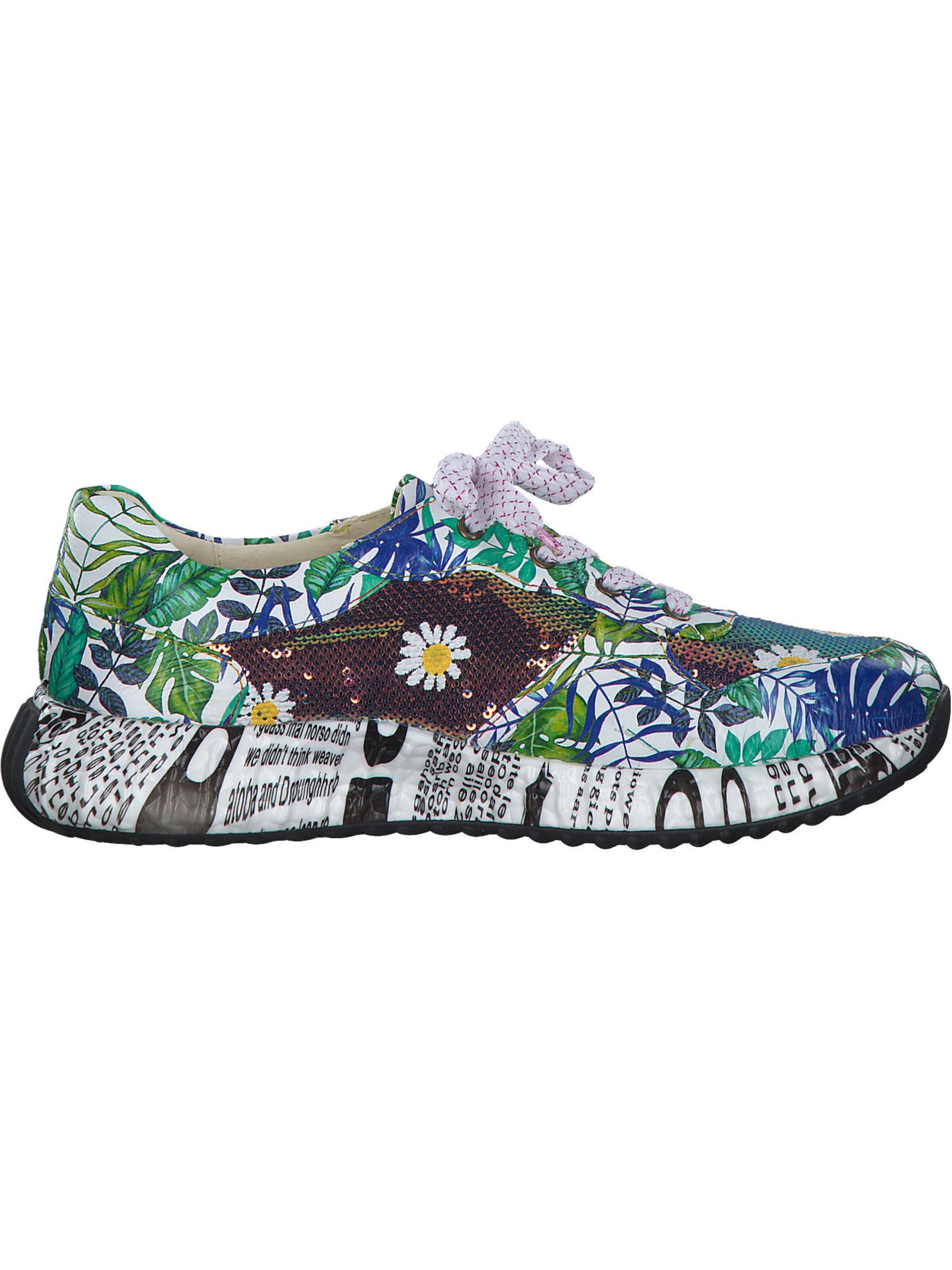 Laura Vita Sneakers laag 'Burton 05' in Groen