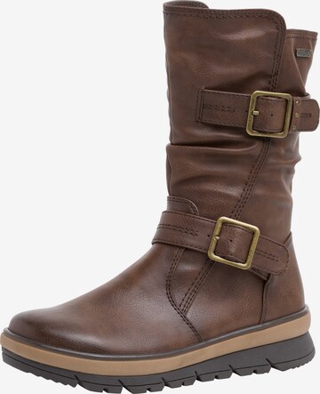 JANA Boots in Brown: front