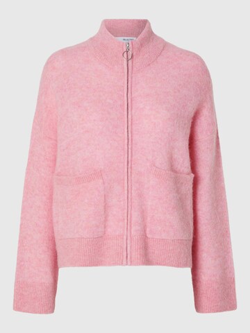 SELECTED FEMME Cardigan i pink
