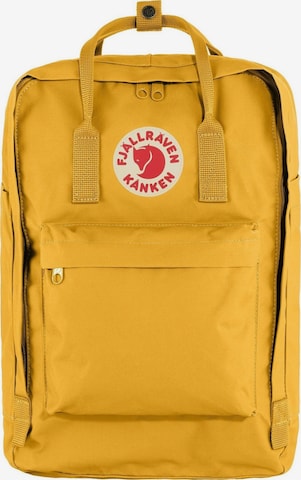 FJALLRAVEN Rucksack 'Kånken' in Gelb: Vorderseite