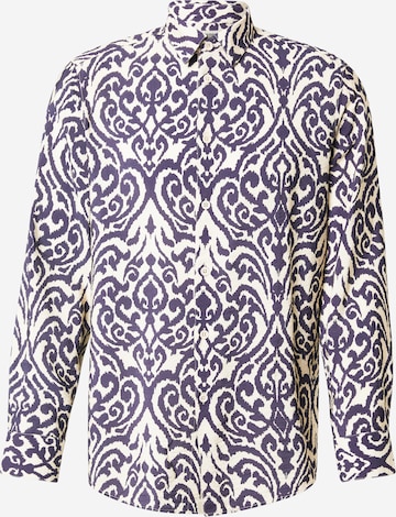 DRYKORNRegular Fit Košulja 'Ramis' - plava boja: prednji dio