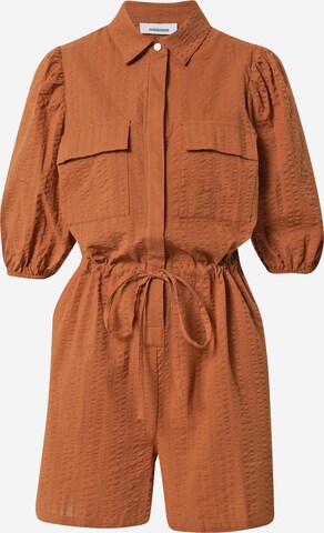 minimum Jumpsuit in Brown: front