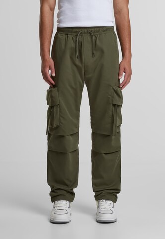 2Y Studios Loose fit Cargo trousers 'Taro' in Green: front