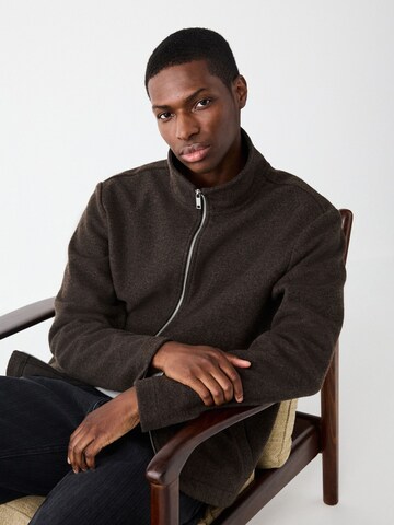 Next Fleecejacke in Braun