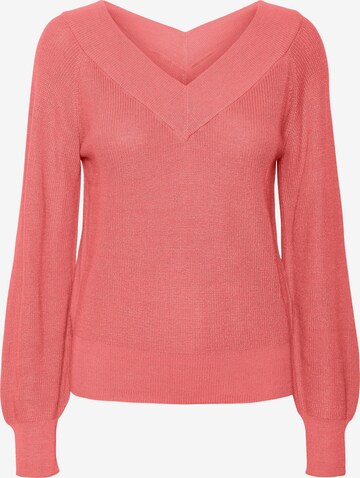 VERO MODA Sweater 'New Lexsun' in Pink: front