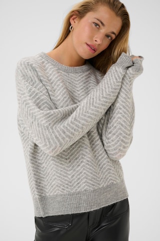 Pull-over 'KAbitzy' Kaffe en gris