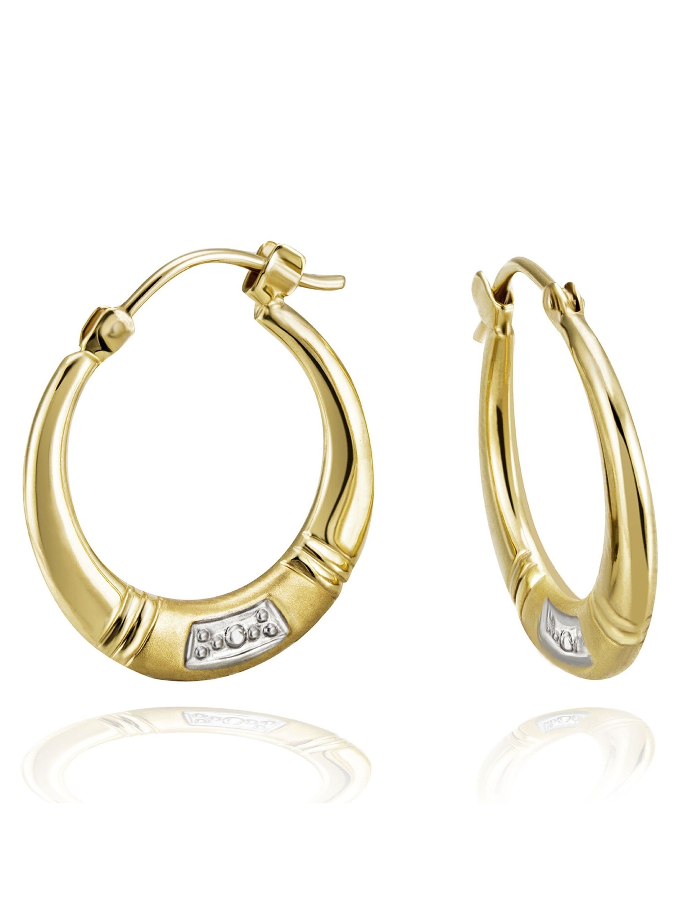 Goldmaid Earrings in Gold: front