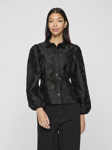 Camicia da donna di VILA in nero: frontale