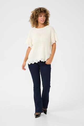 Pull-over 'Loraine' Cream en blanc