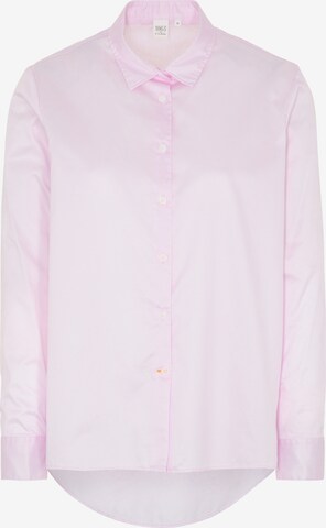 ETERNA Blouse in Roze: voorkant