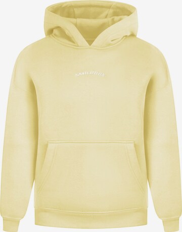 Smilodox Sweatshirt 'Jacey' in Yellow: front