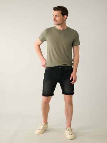 Regular Pantalon 'KURT' Deeluxe en noir