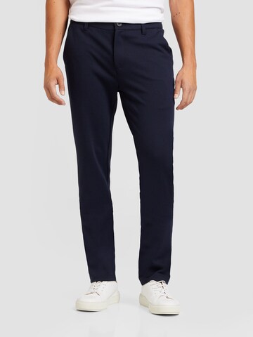regular Pantaloni chino 'Langford' di BLEND in blu: frontale