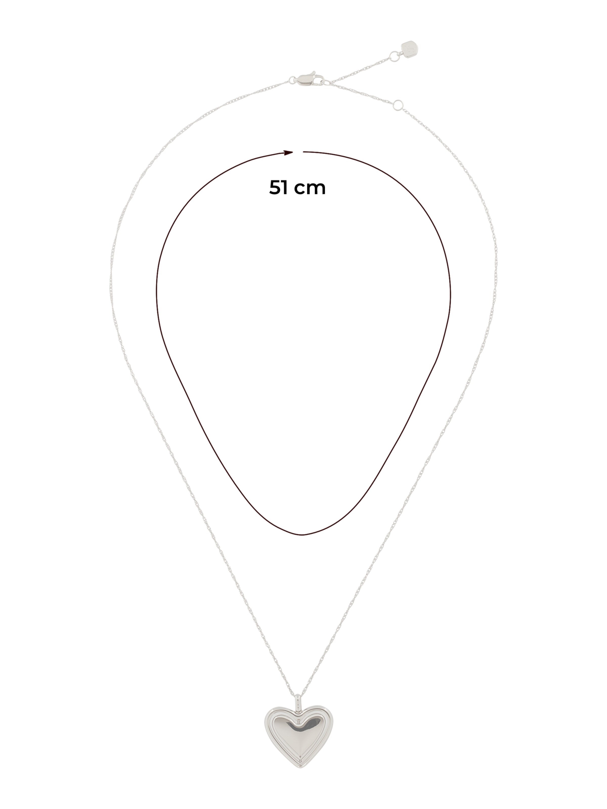 FOSSIL Kette in Silber