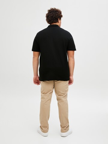 Jack & Jones Plus Koszulka 'JJEAUSTIN' w kolorze czarny