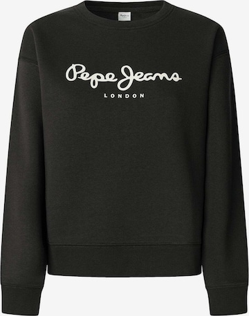 Pepe Jeans Sweatshirt 'Baddy' in Black: front