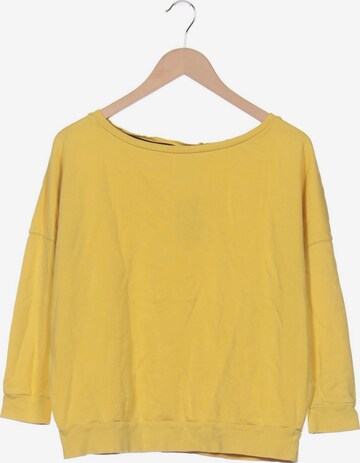 Summum Woman Sweatshirt & Zip-Up Hoodie in S in Yellow: front