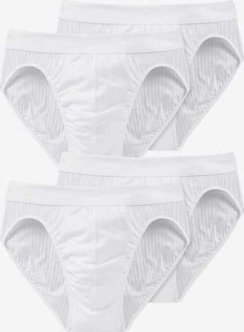 SCHIESSER Slip 'Authentic' in Wit: voorkant