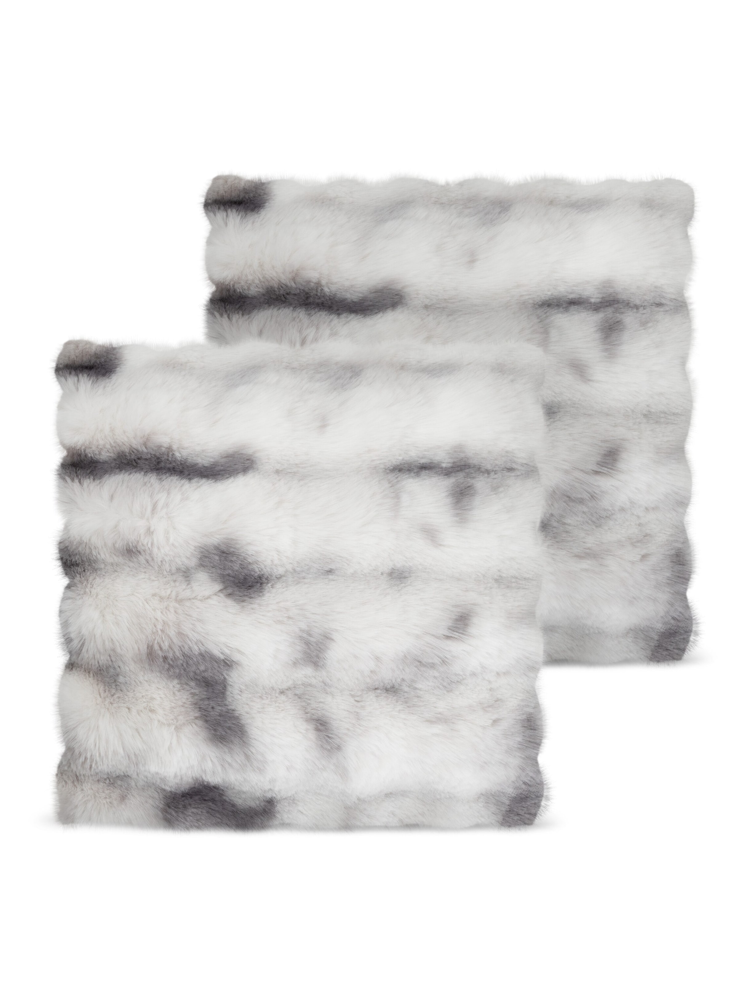 Aspero Kussens ' Milan ' in Grijs: voorkant