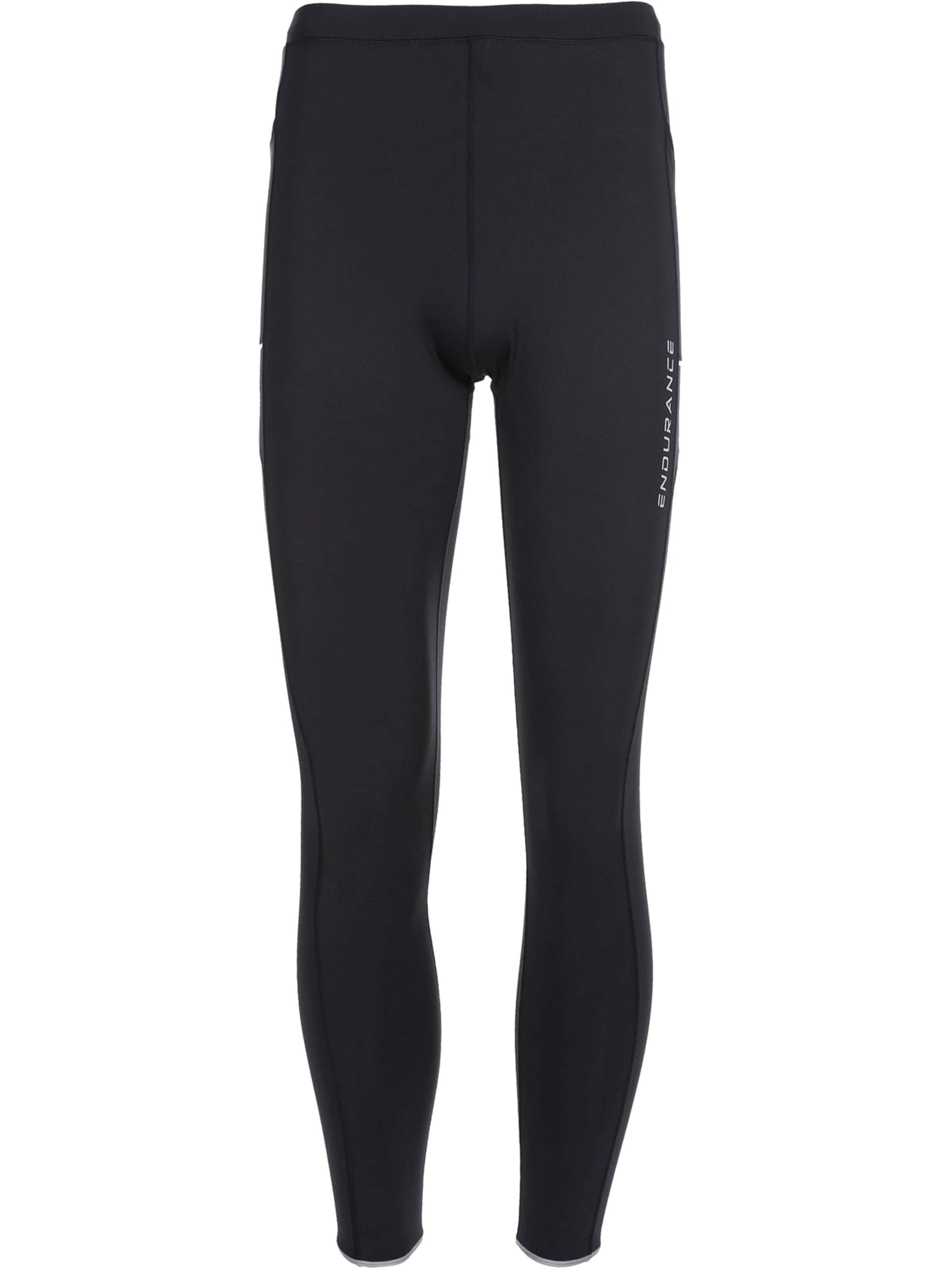 Skinny Leggings 'Energy' ENDURANCE en noir : devant