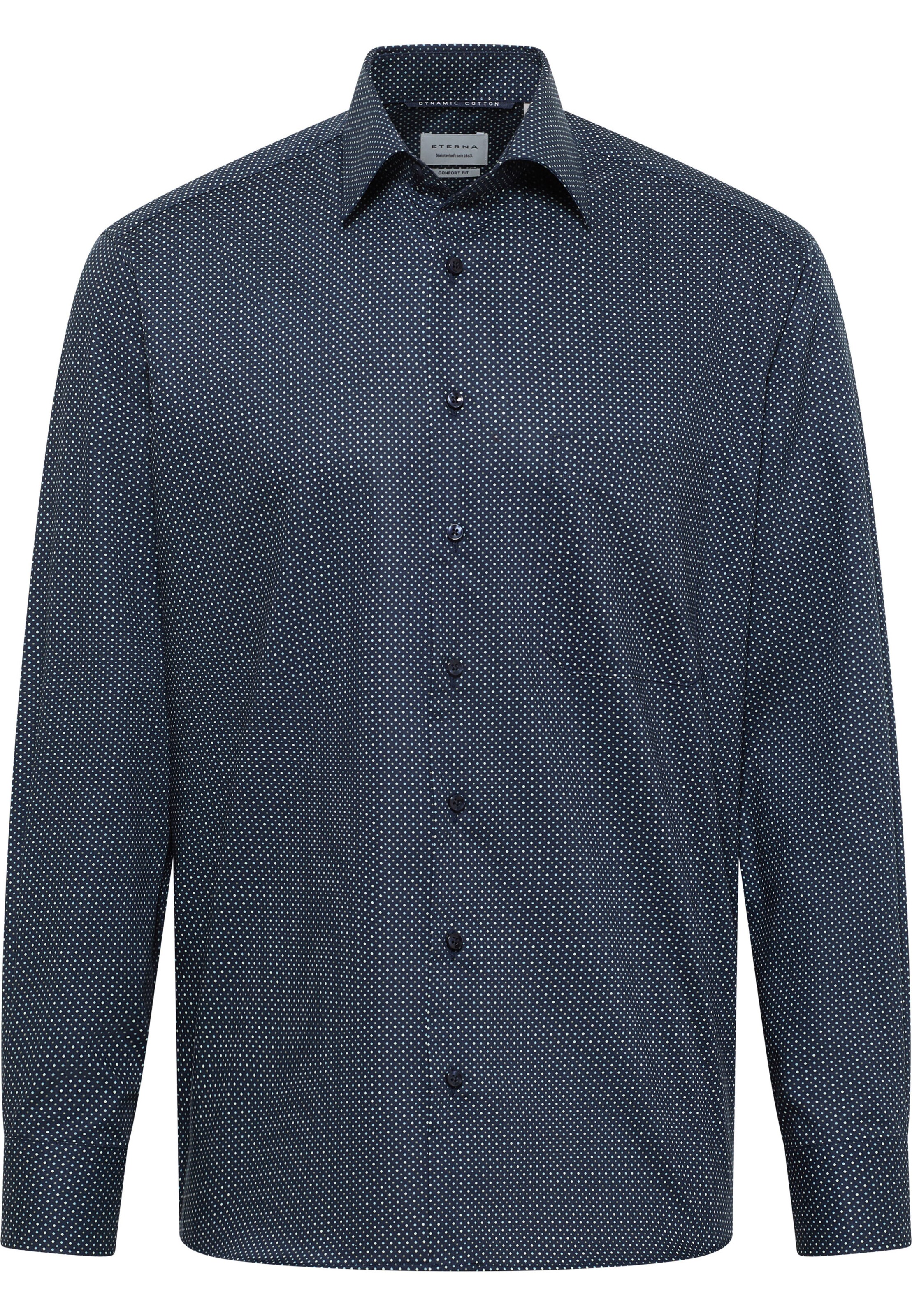 ETERNA Business shirt in Dark blue / White, Item view