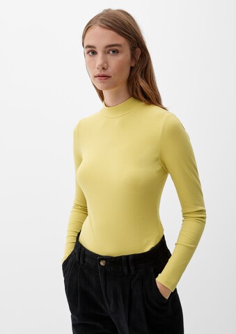 T-shirt s.Oliver en jaune : devant