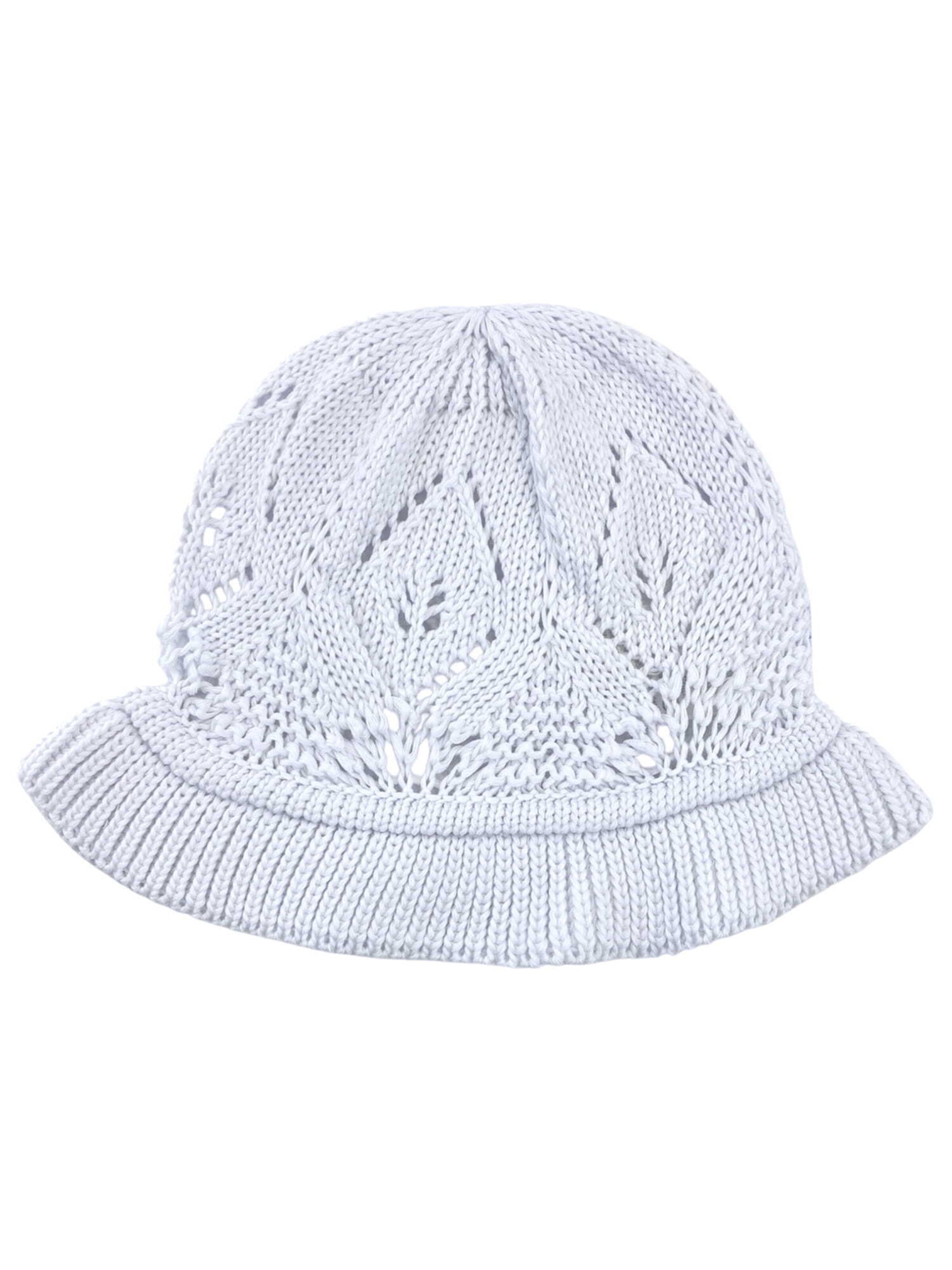 Aliap Hoed in Wit: voorkant