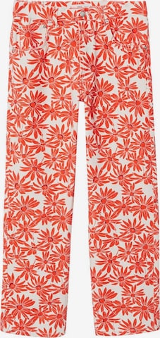 Regular Pantalon 'Tahiti' MANGO en orange : devant