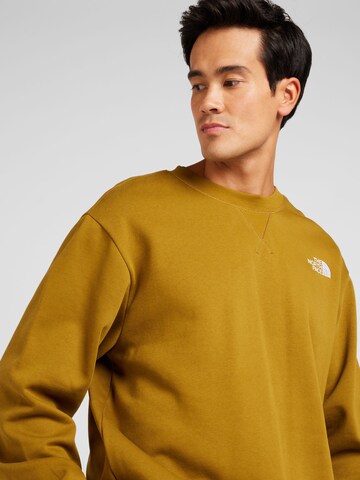 Felpa 'ESSENTIAL' di THE NORTH FACE in giallo