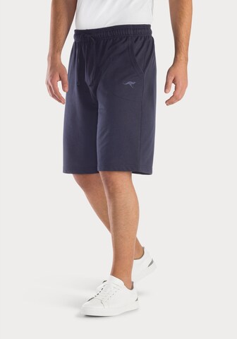 KangaROOS Loose fit Pants in Blue: front