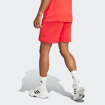 ADIDAS PERFORMANCE Slimfit Sportbyxa 'Airchill' i röd