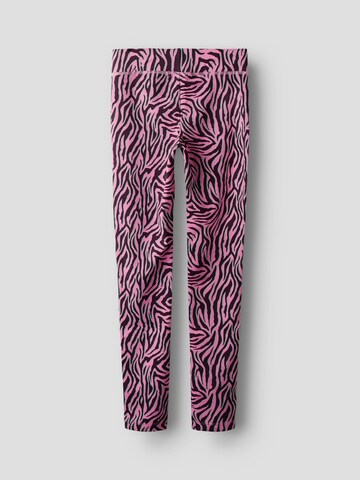 NAME IT - Slimfit Leggings en lila