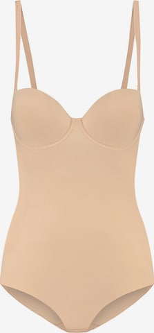 Bye Bra Shapingbody in Beige: Vorderseite
