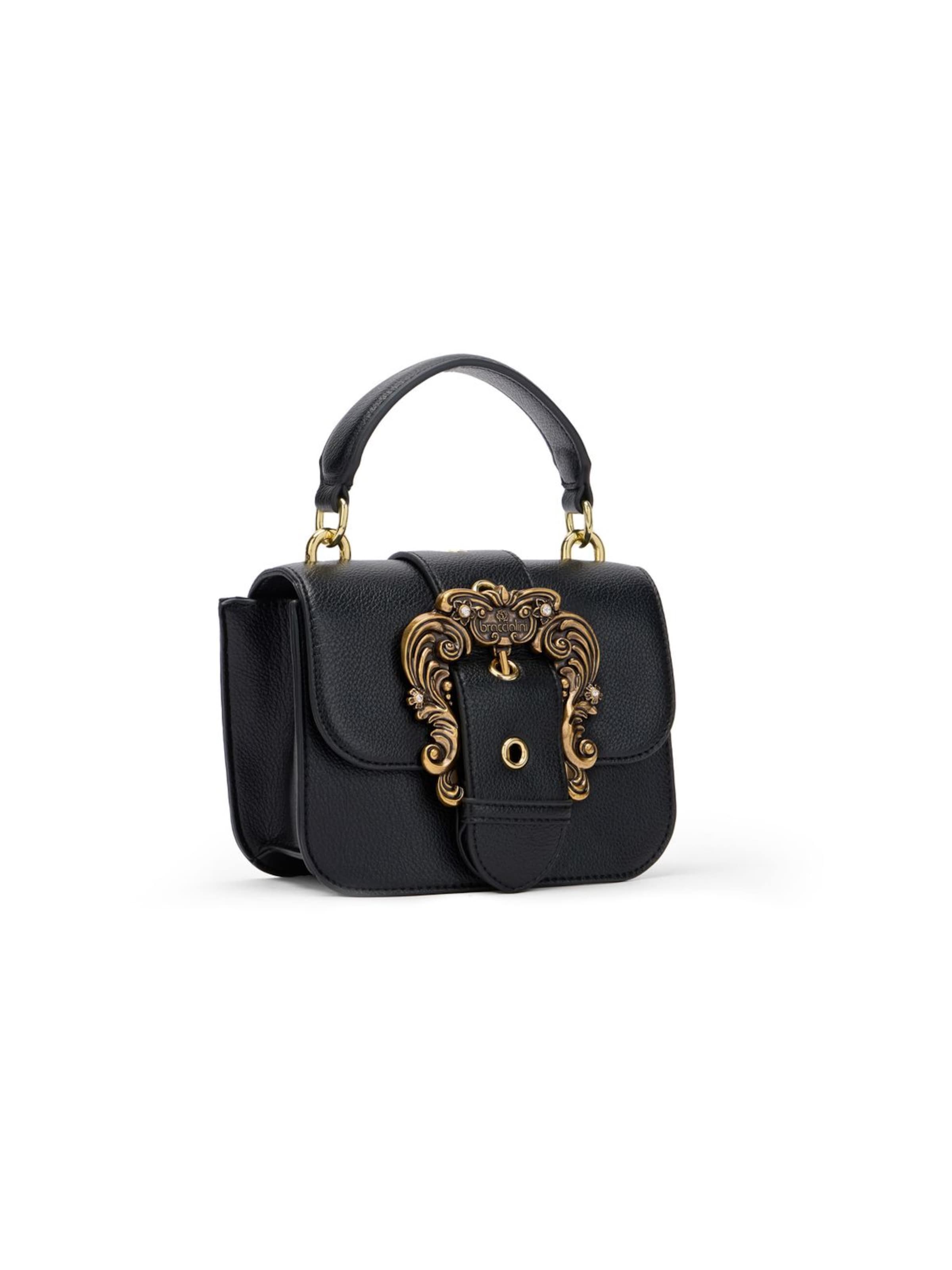 Braccialini Handtasche 'Baroque'‌‌‌‌‌‌‌‌‌‌ in Schwarz