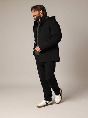 Manteau mi-saison ' MONSTERA ' Deeluxe en noir
